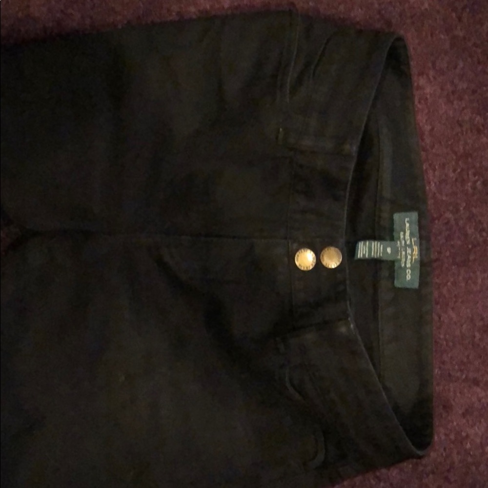 Women’s Lauren black jeans size 6P